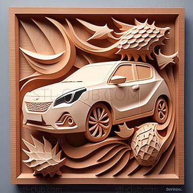 3D мадэль Suzuki Baleno (STL)